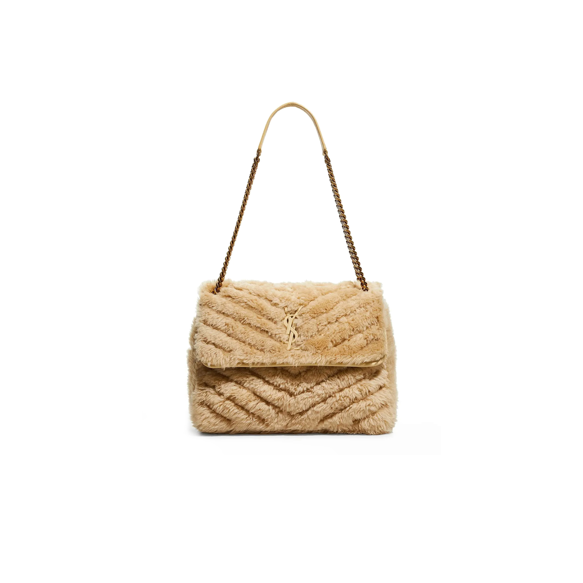 Y*L niki medium in shearling 498894255477 (28*20.5*8.5cm)